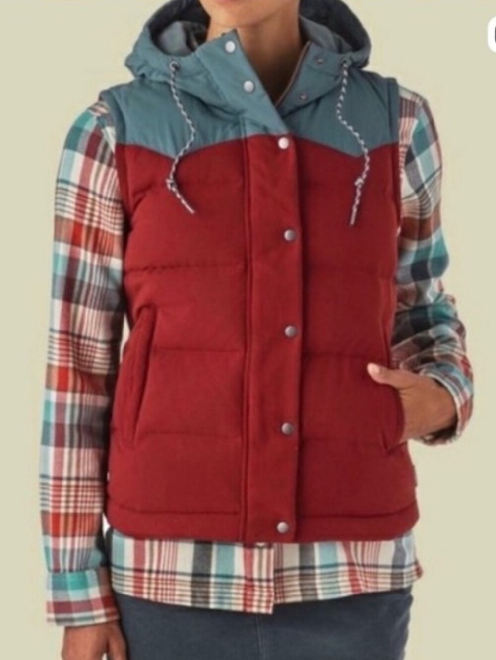 Patagonia Vest Women's XS Bivy Hooded Duckdown